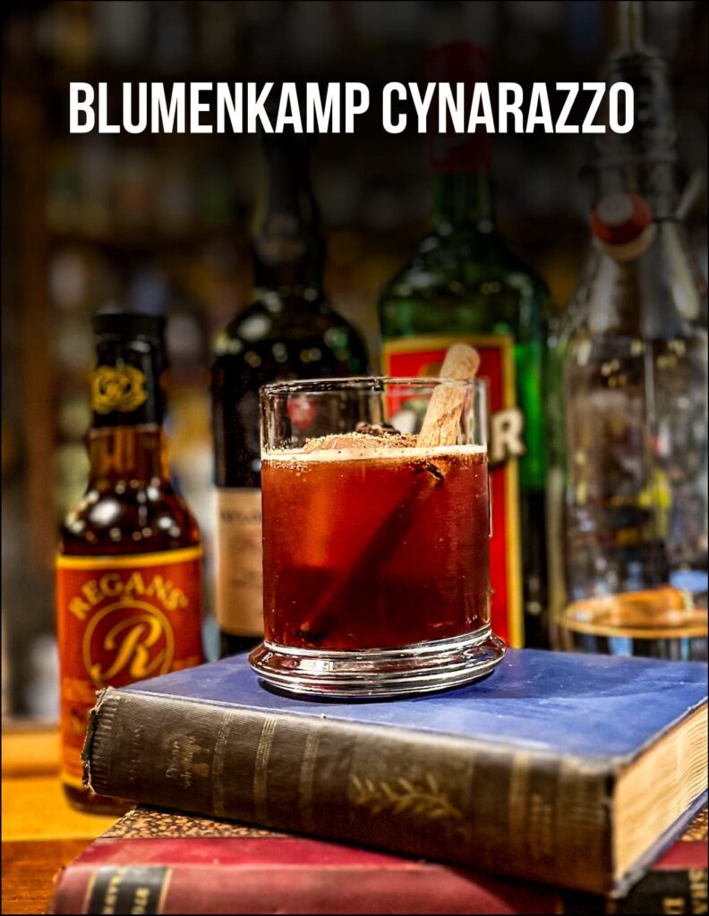 Blumenkamp Cynarazzo cocktail